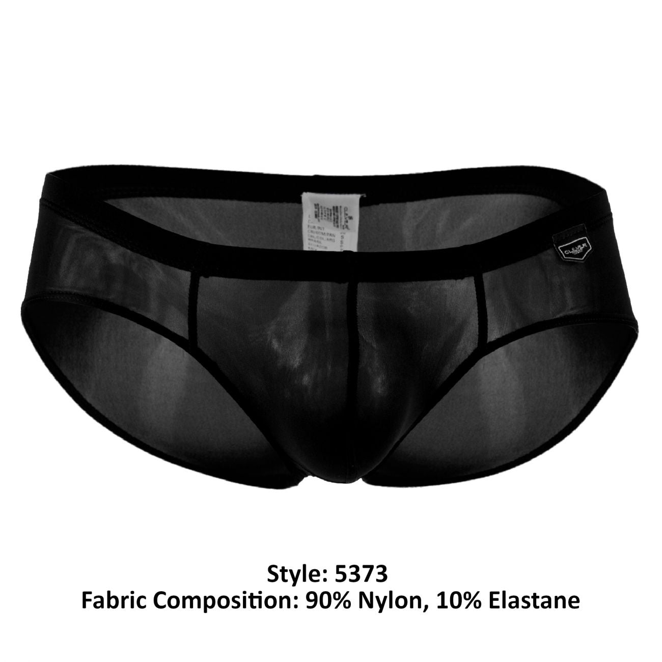 Clever Moda Men's Underwear 5373 Australian Latin Briefs Color Black