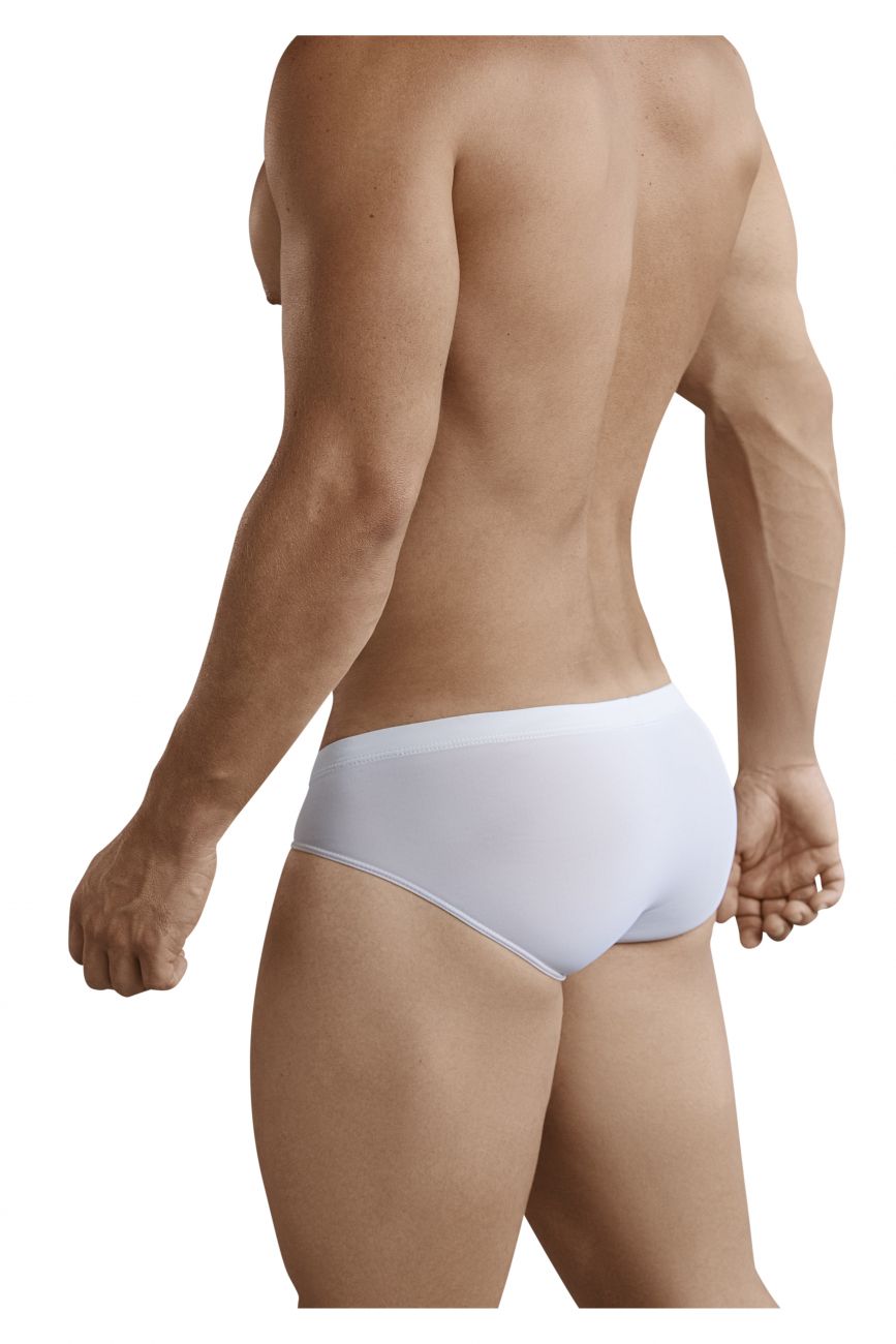 Clever Moda Men's Underwear 5373 Australian Latin Briefs Color White