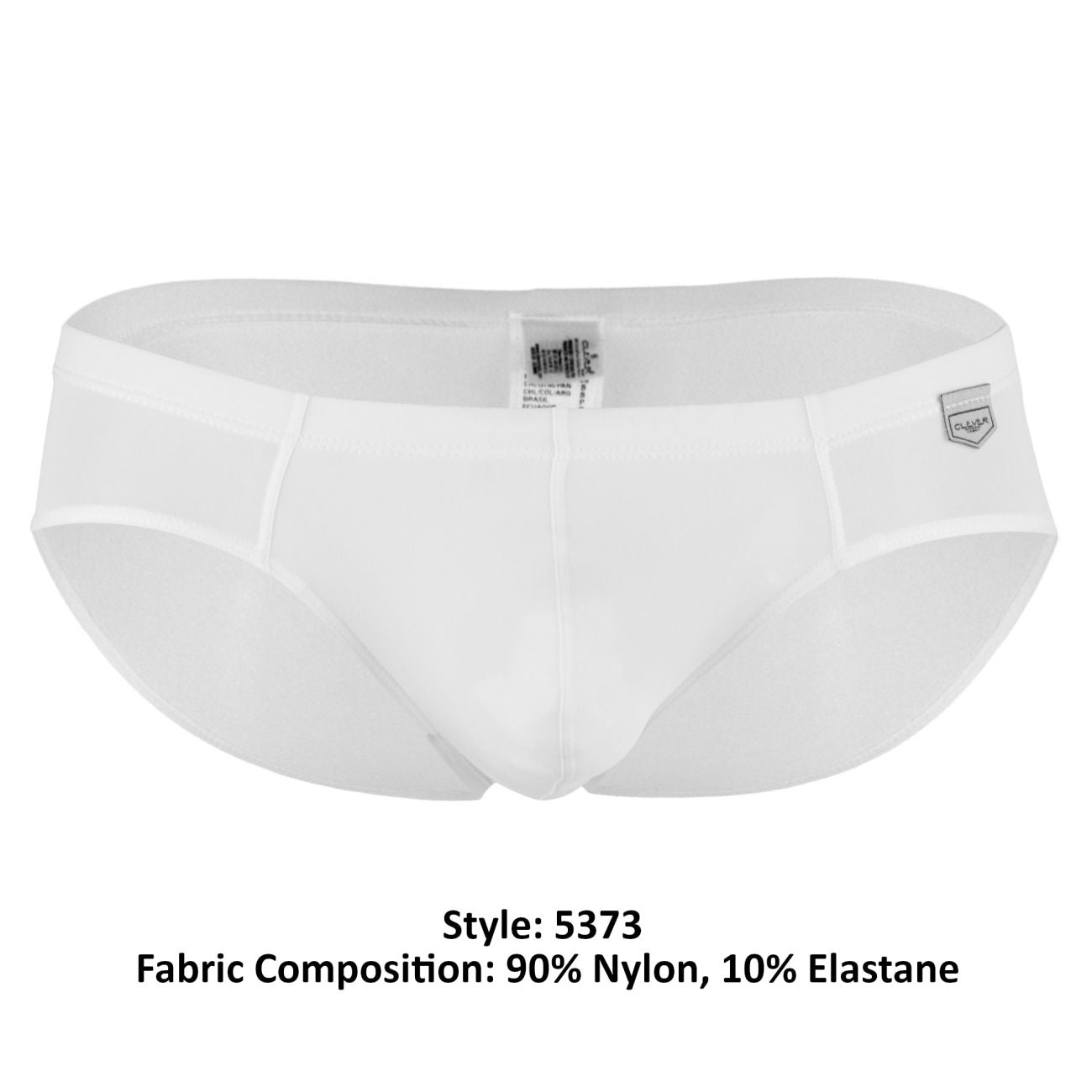 Clever Moda Men's Underwear 5373 Australian Latin Briefs Color White