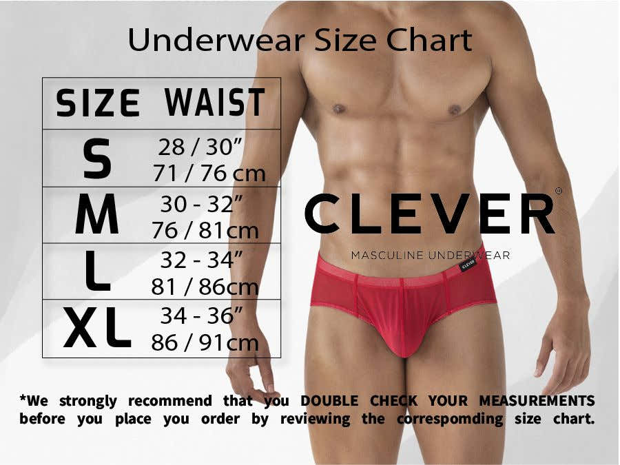 Clever Moda 26157 Men's Underwear Boreas Briefs Color Turquoise