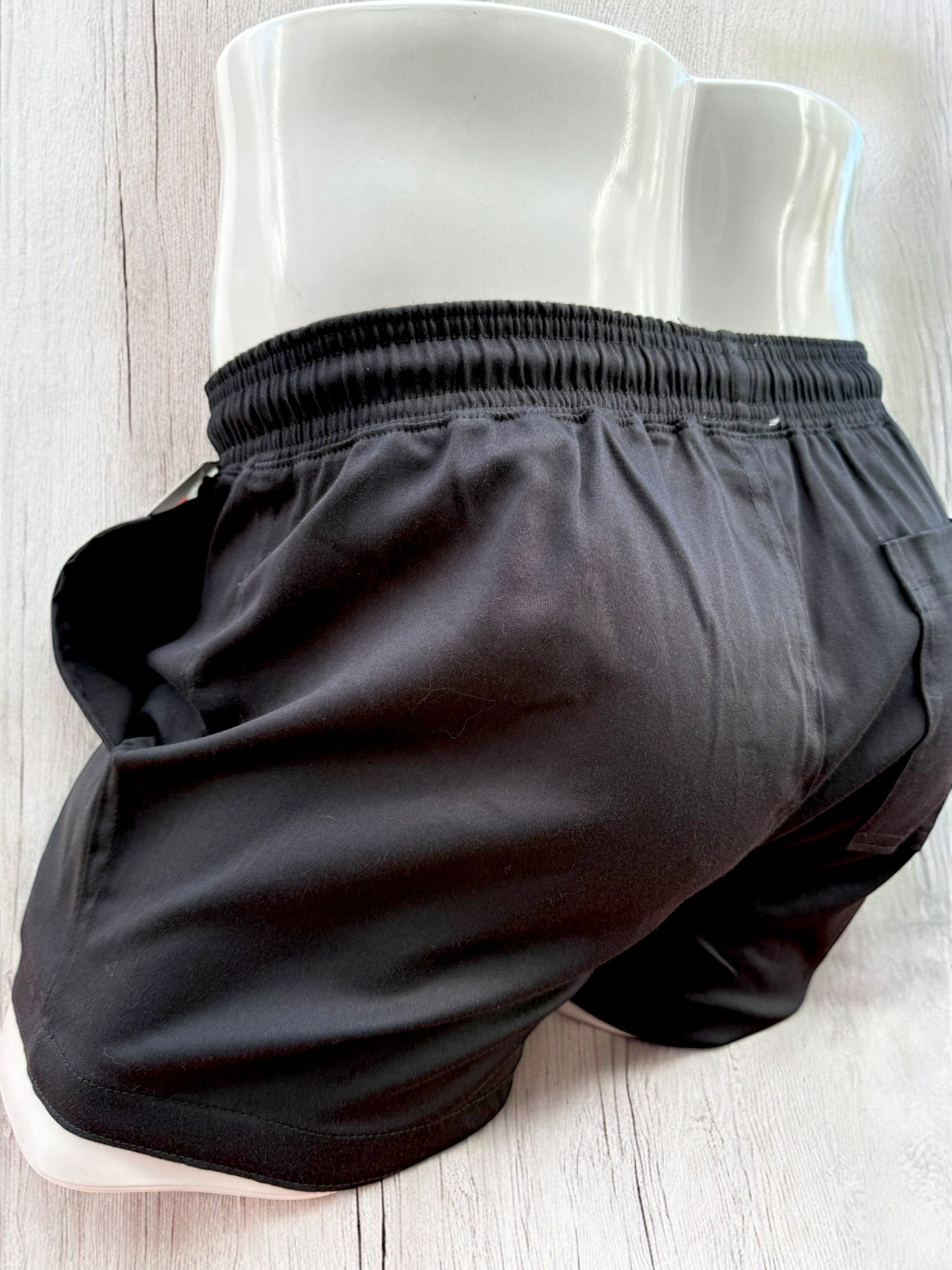 Black Drill Shorts 2.5 Inches | MEN SHORTS | BATTYSTA | OUTFAIR | OUTFAIR