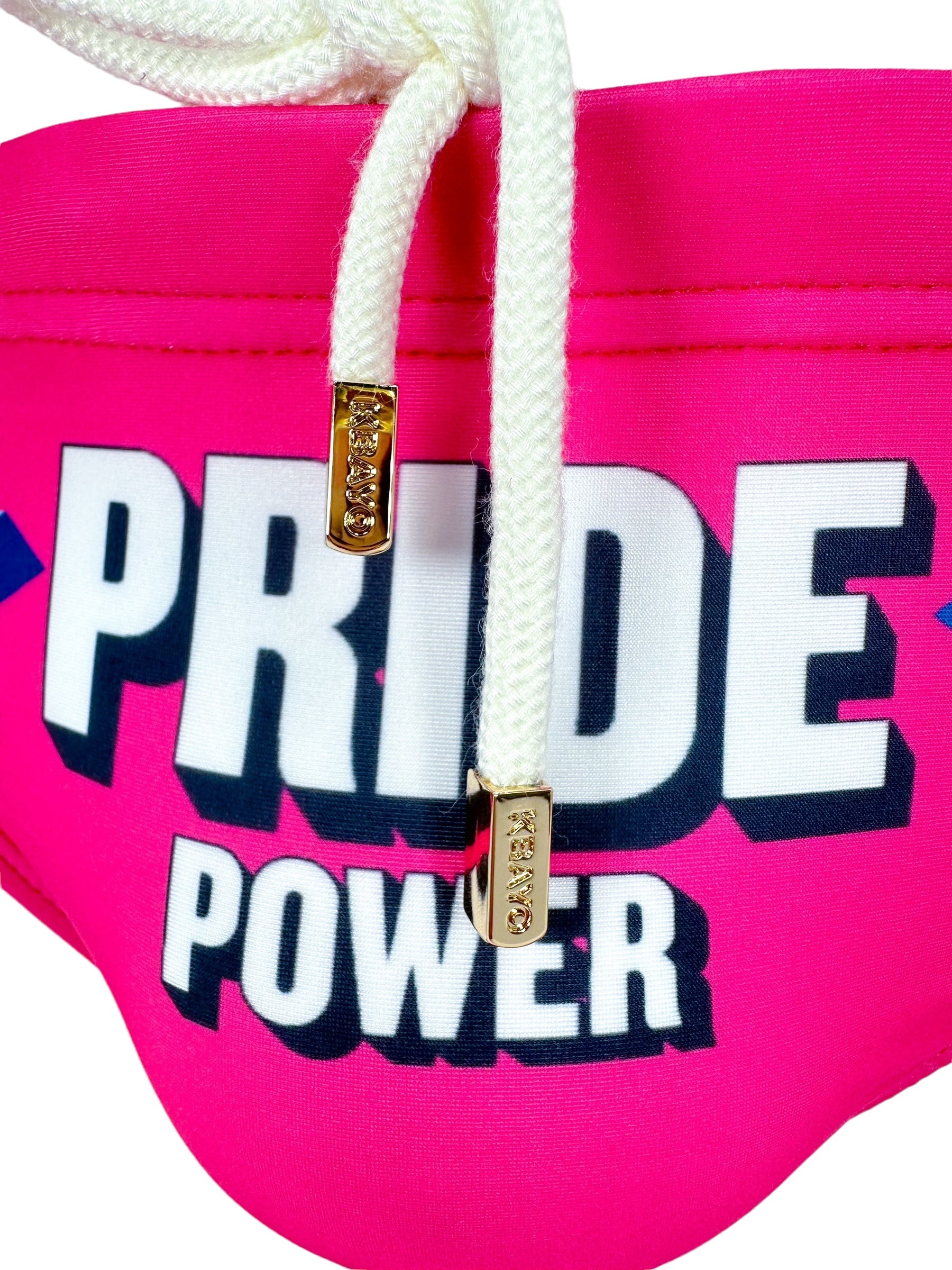 PRIDE POWER Pink Swimsuit | MEN SWIMWEAR | KBAYO | OUTFAIR | OUTFAIR