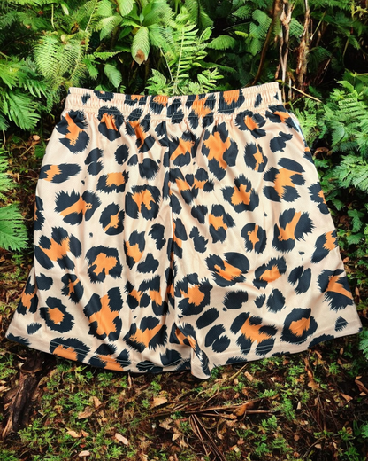Mesh Leopard Boardshorts | MEN SHORTS | LAVISH NY | OUTFAIR | OUTFAIR