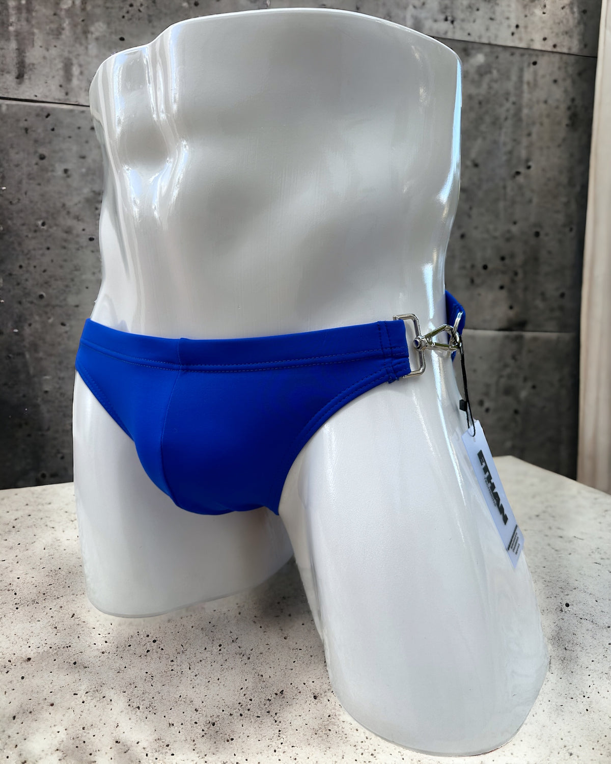 BuckleBold Blue | MEN SWIMWEAR | ETHAN UNDERWEAR | OUTFAIR | OUTFAIR
