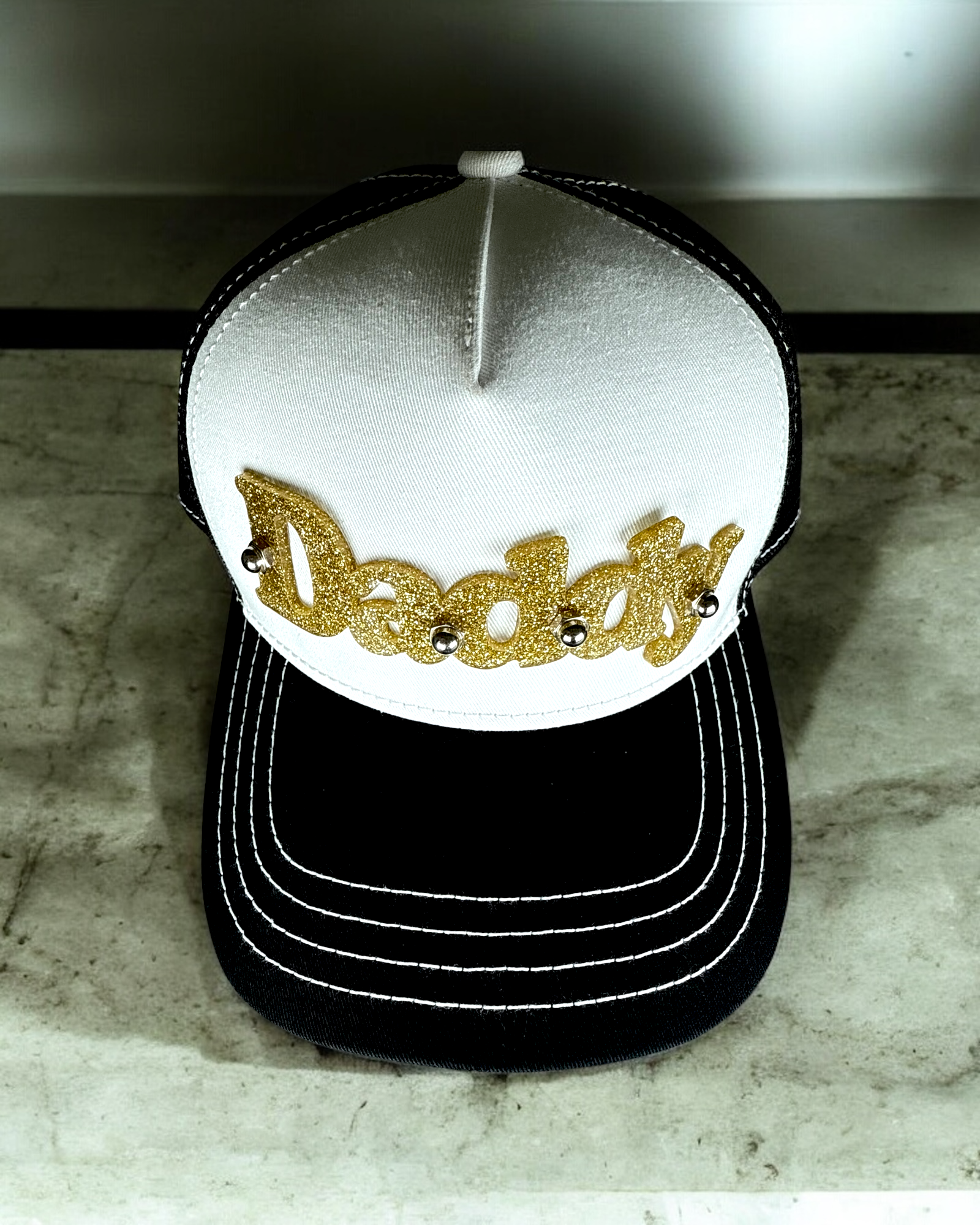 Sparkling Golden Daddy Hat | MEN ACCESSORIES | STRAPPING BOY NYC | OUTFAIR | OUTFAIR