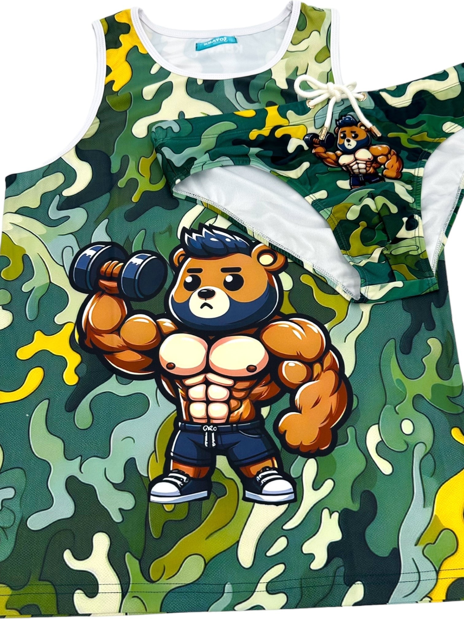 CAMOFLEX Tank Top | MEN TANK TOP | KBAYO | OUTFAIR | OUTFAIR