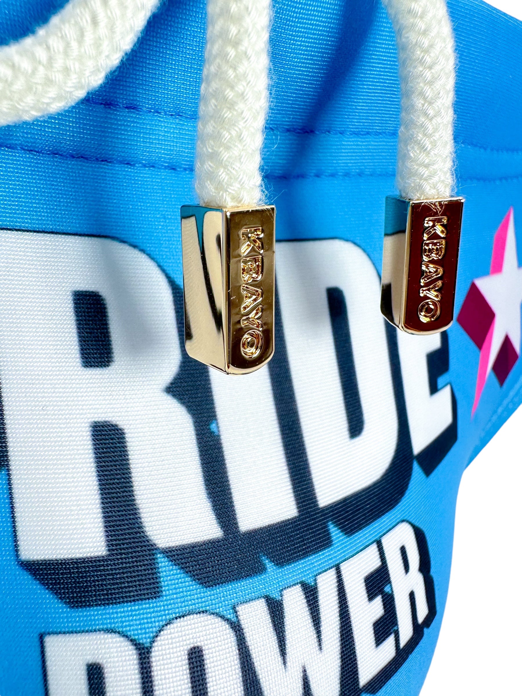 PRIDE POWER Light Blue Swimsuit | MEN SWIMWEAR | KBAYO | OUTFAIR | OUTFAIR