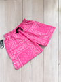 Pink Paisley Shorts