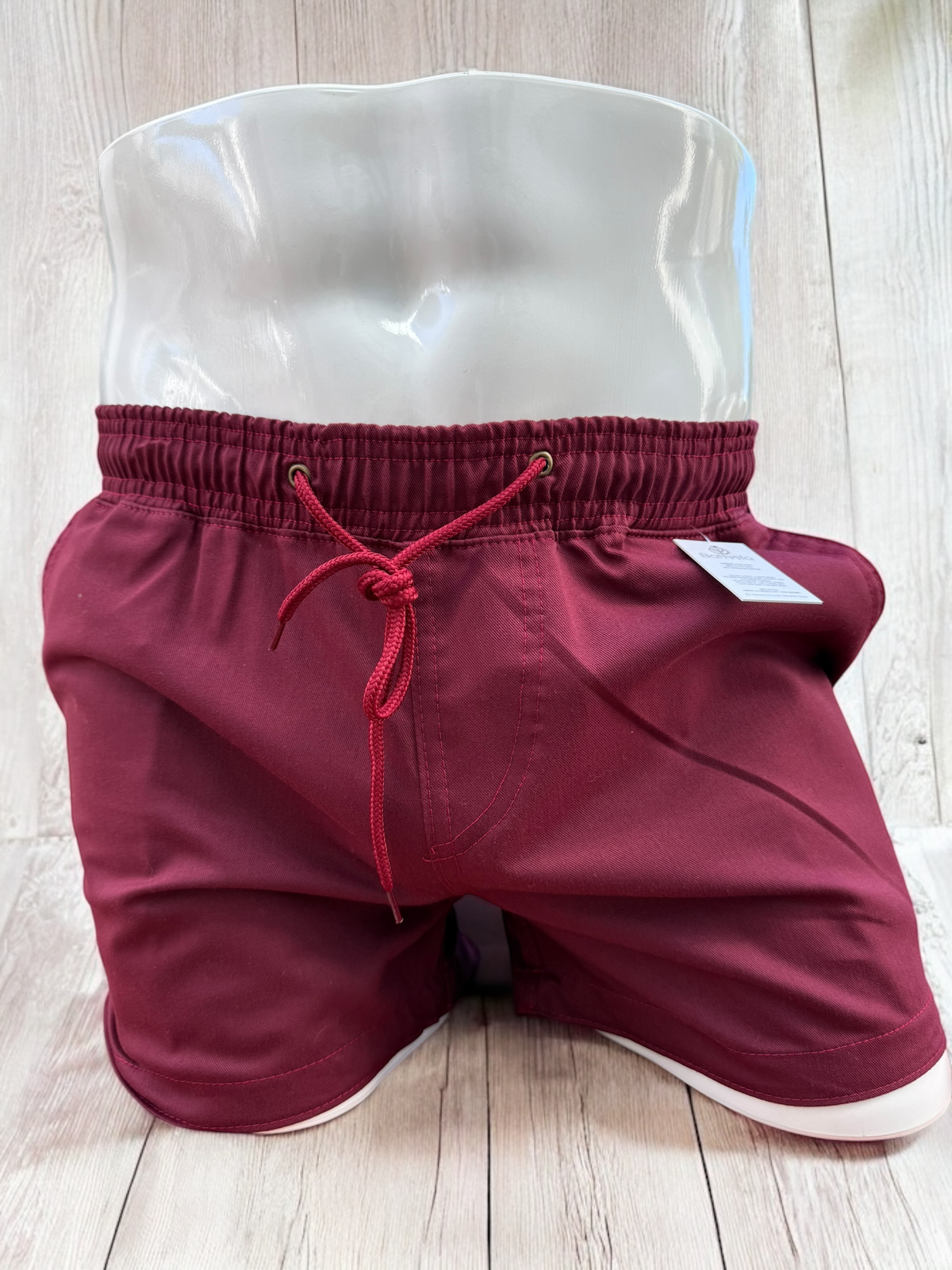Merlot Drill Shorts 2.5 Inch | MEN SHORTS | BATTYSTA | OUTFAIR | OUTFAIR
