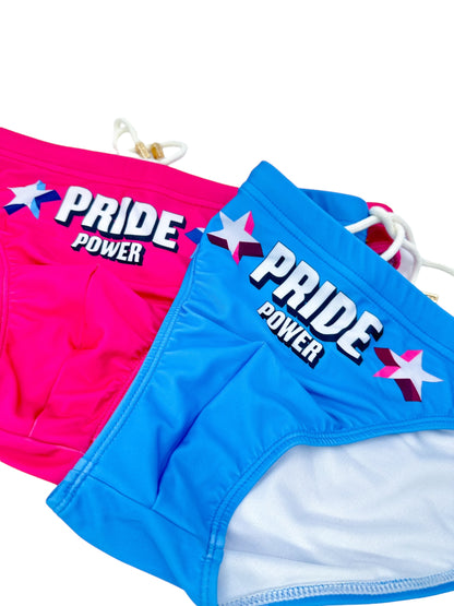PRIDE POWER Light Blue Swimsuit | MEN SWIMWEAR | KBAYO | OUTFAIR | OUTFAIR