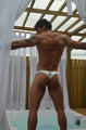 Adonis GLAM BOY Silver Thong