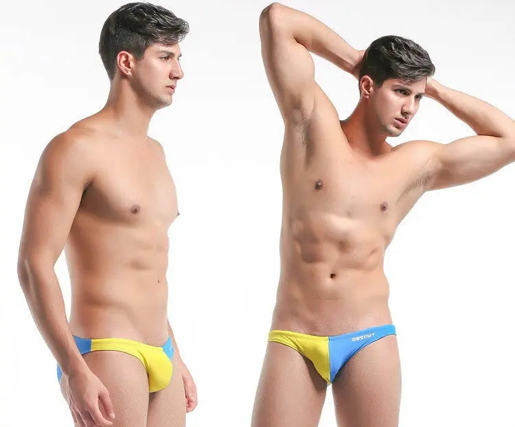 Desmiit Double Color Low Cut Swim Brief