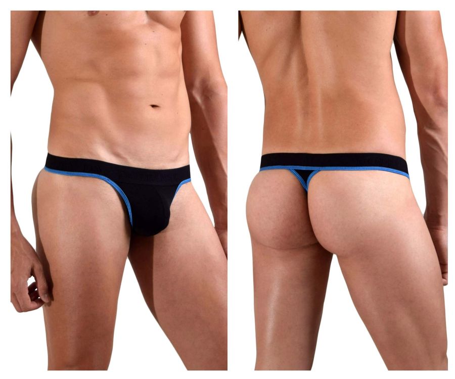 Doreanse -BLK Borderline Thongs - Black