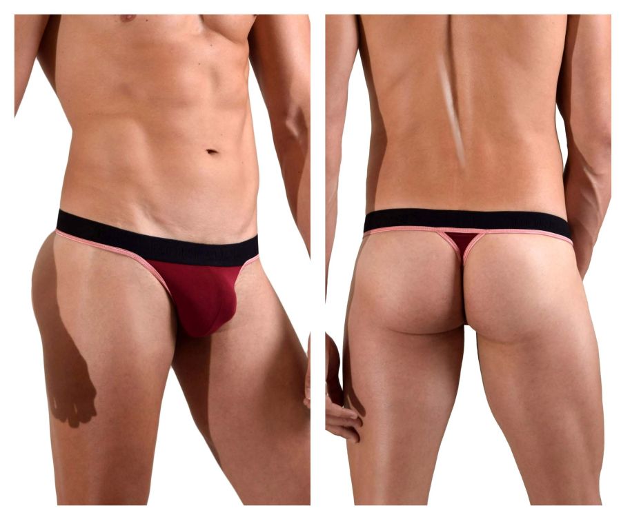 Doreanse -BRD Borderline Thongs - Bordeaux