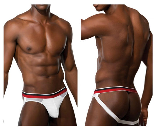 Doreanse Men's Underwear 1212-WHT Metro Jock Color White