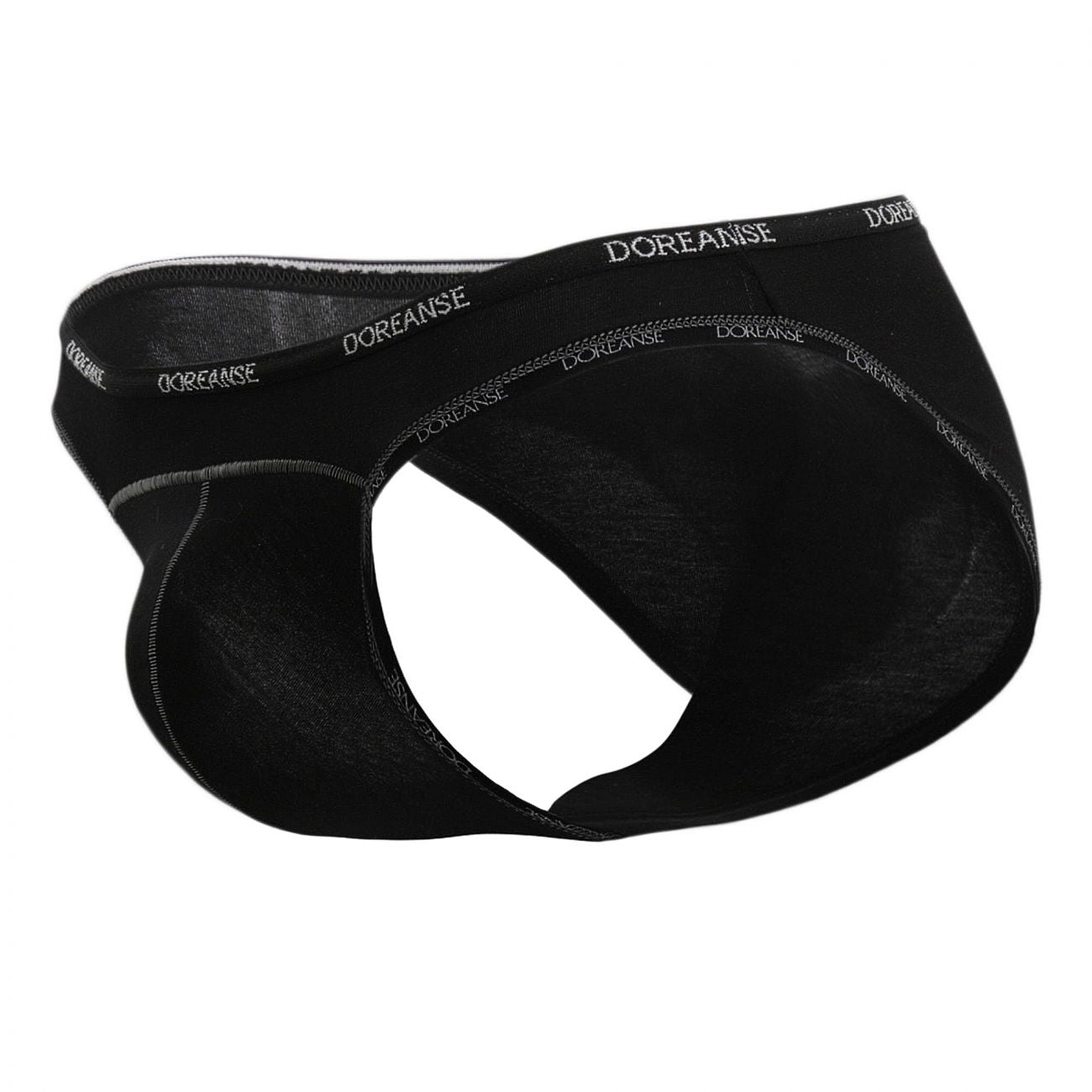 Doreanse Men's Underwear 1215-BLK Naked Bikini Color Black