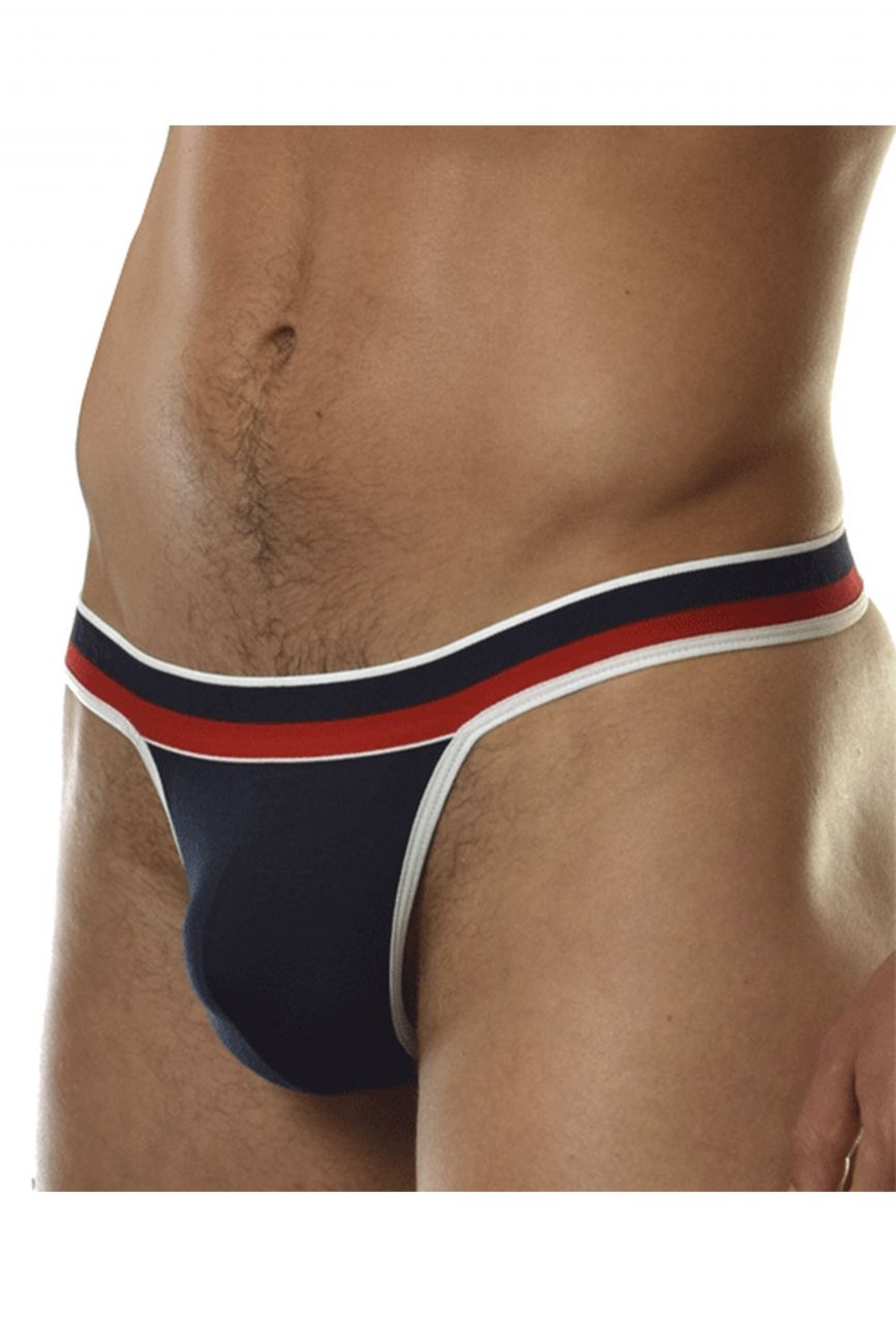 Doreanse Men's Underwear 1218-NVY Metro Thong Color Navy Blue