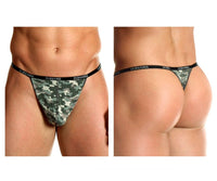 Prn Camouflage Printed Thong - view 1 view