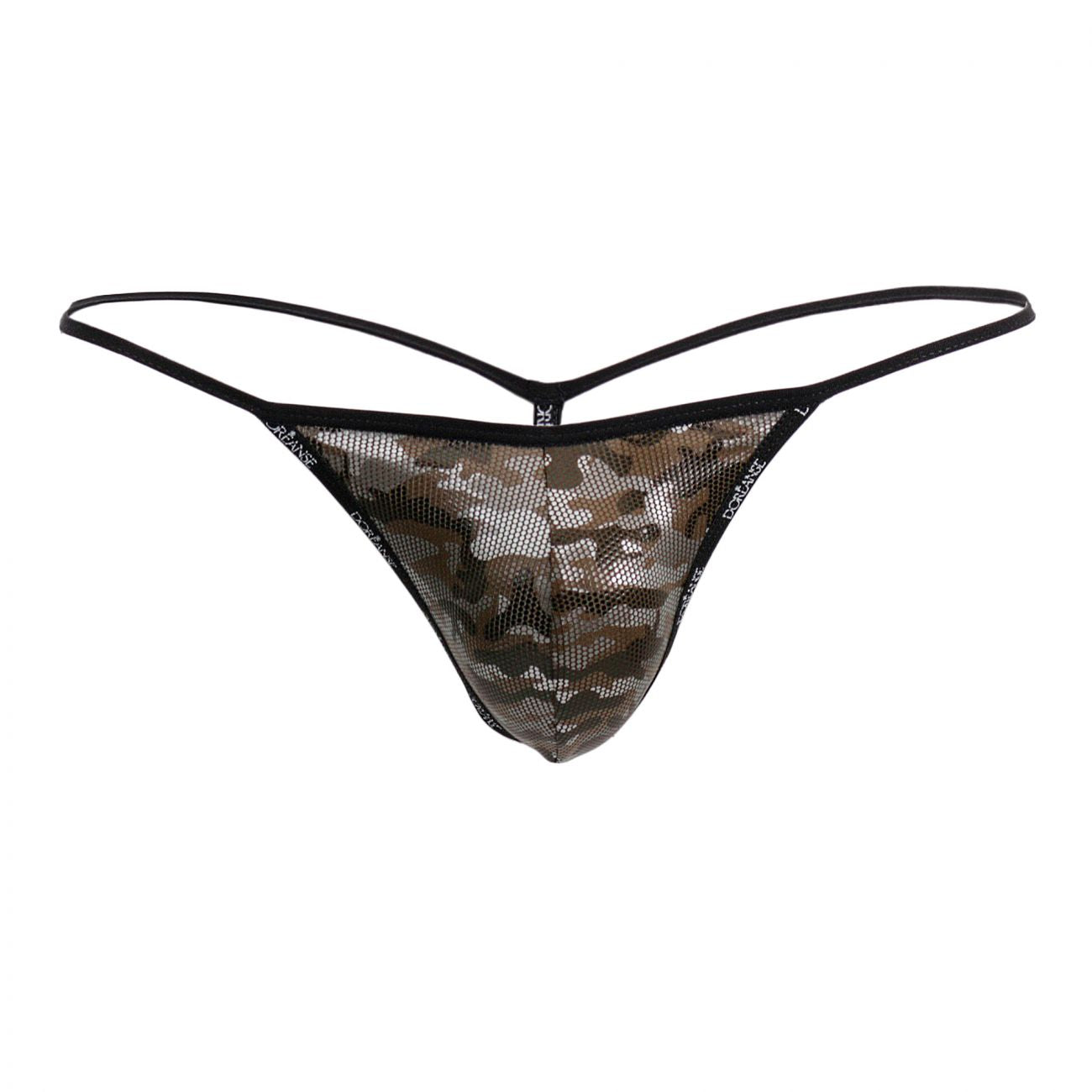 Doreanse Men's Underwear 1326-CAM Flashy G-String Color Camotech