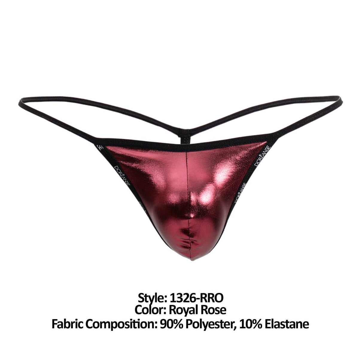 Doreanse -RRO Flashy G-String - Royal Rose
