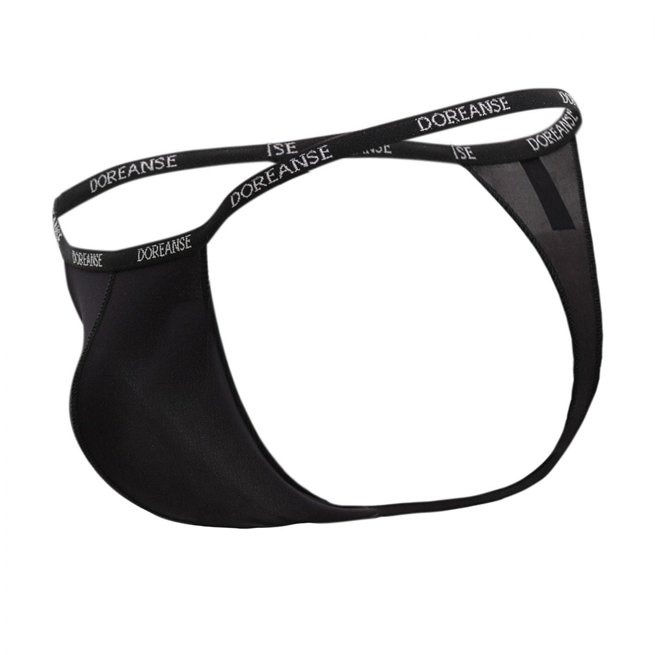 Doreanse Men's Underwear 1390-BLK Aire Thong Color Black