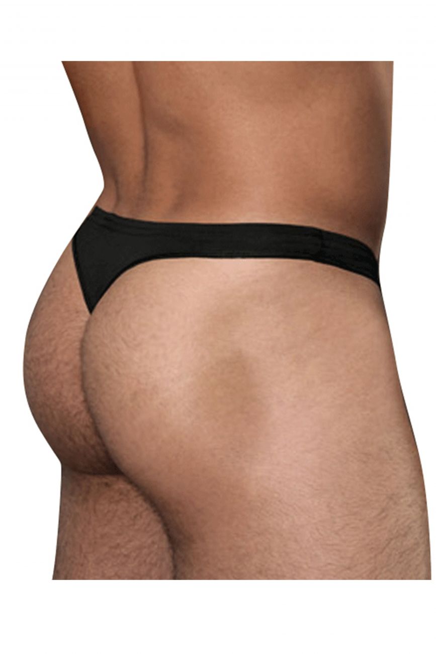 Doreanse -BLK Euro Thong - Black