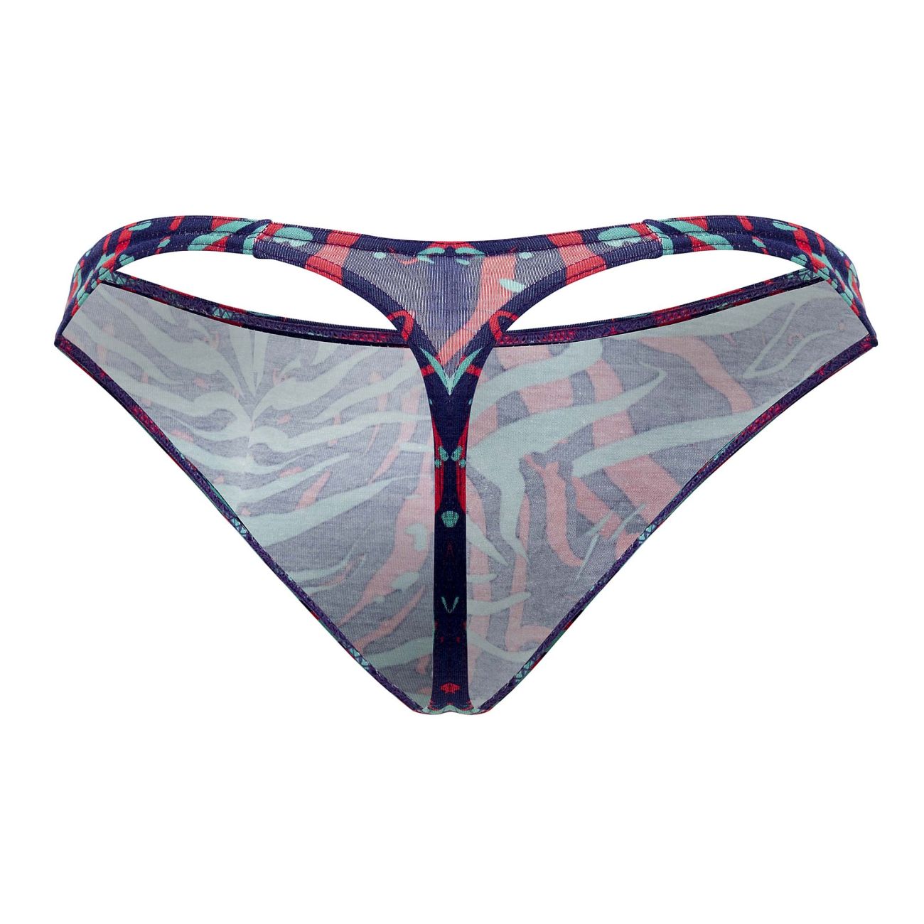 Doreanse Men's Underwear 1406-PRN Submarine Thongs Color Printed