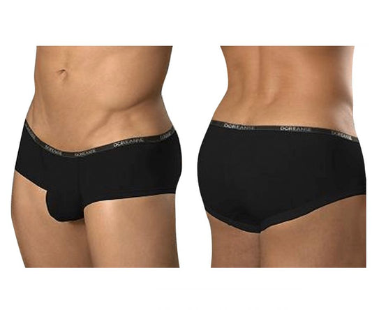 Doreanse Men's Underwear 1781-BLK Naked Mini Trunk Color Black