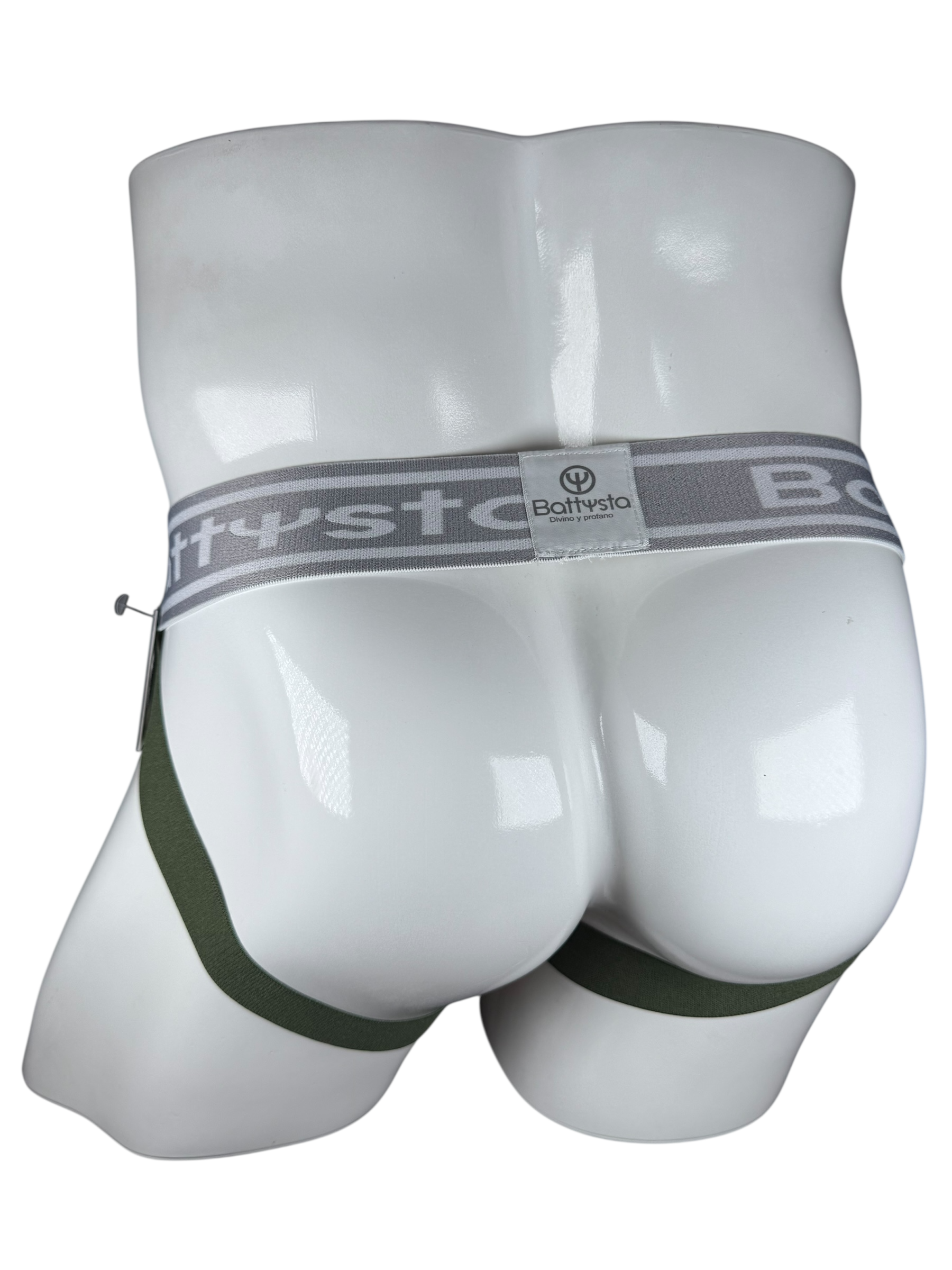Green Olive Jockstrap | MEN UNDERWEAR | BATTYSTA | OUTFAIR | OUTFAIR