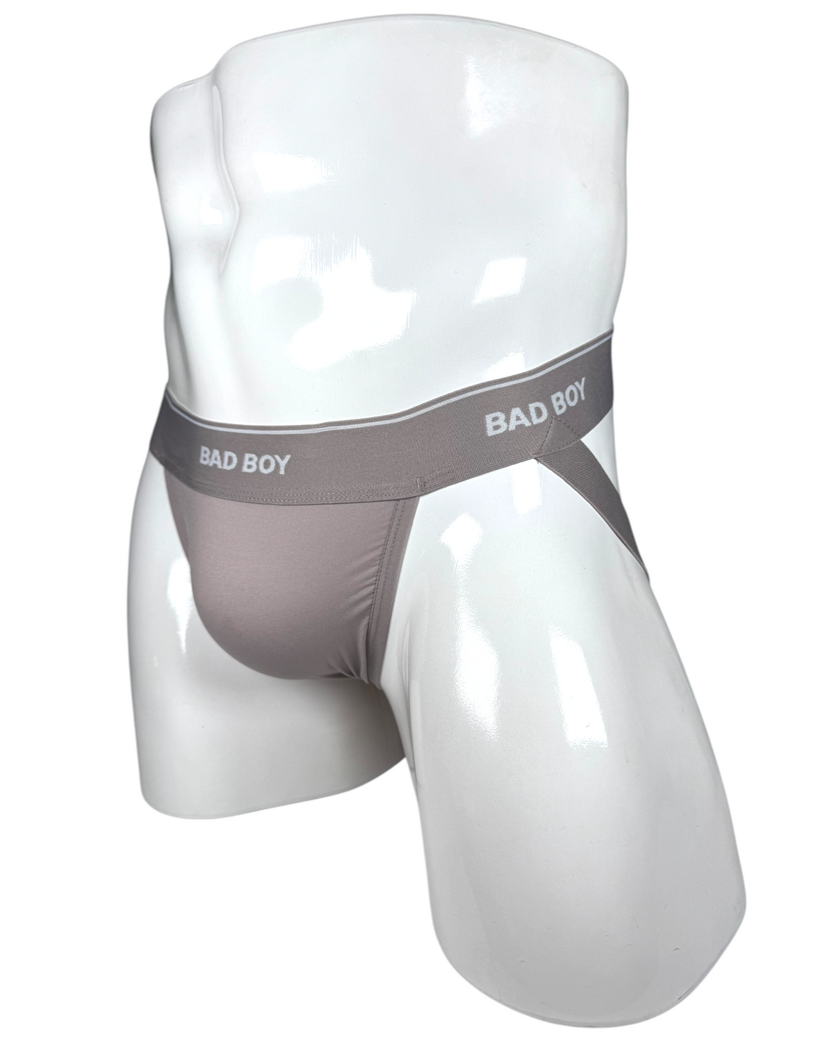 BAD BOY Grey Jockstrap | MEN UNDERWEAR | BAD BOY | OUTFAIR | OUTFAIR