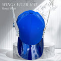 ROYAL BLUE WINGS VICER HAT