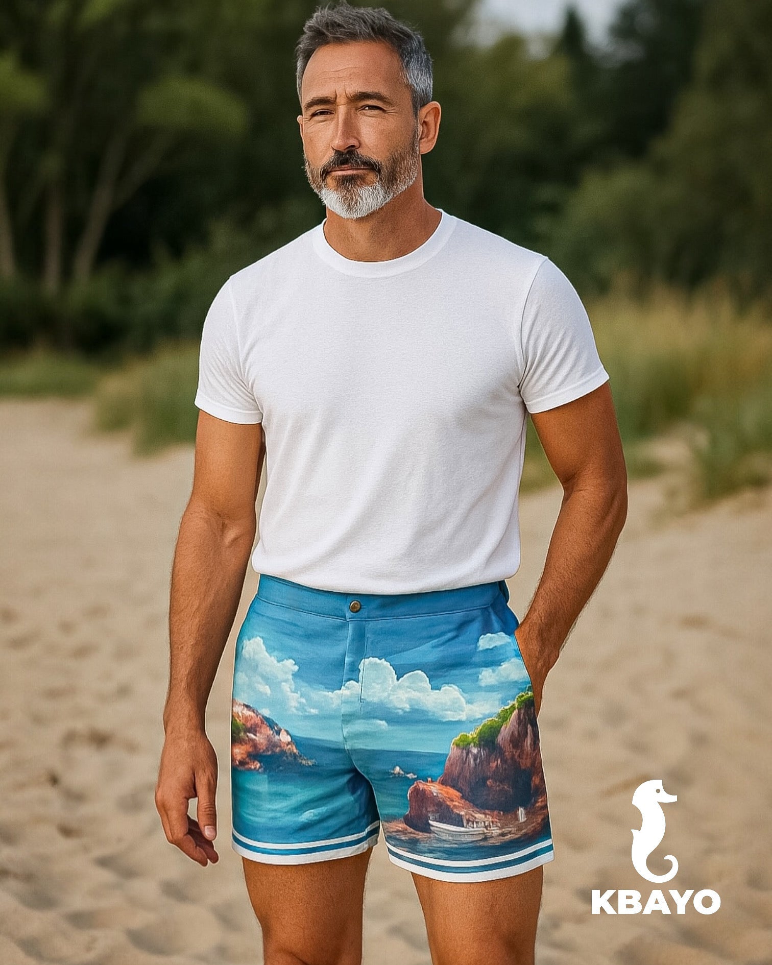 BRAVA TOWN SHORTS | MEN SHORTS | KBAYO | OUTFAIR | OUTFAIR