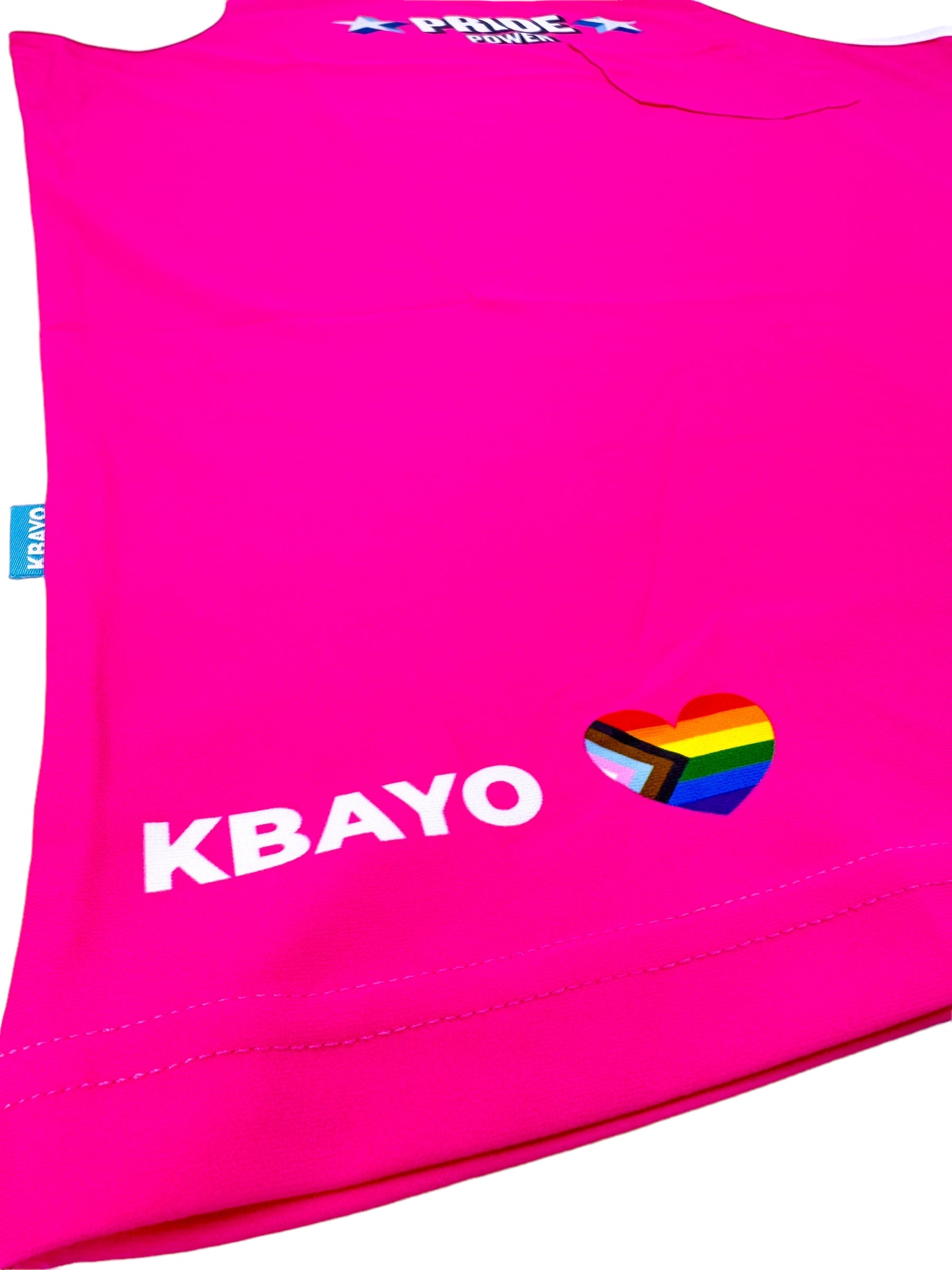PRIDE POWER Pink Tank Top | MEN TANK TOP | KBAYO | OUTFAIR | OUTFAIR