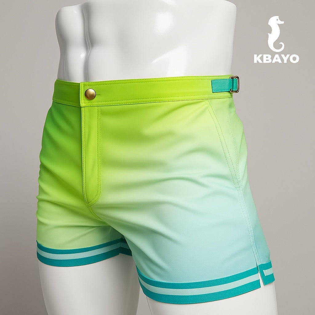 EMERALD BEACH SHORTS | MEN SHORTS | KBAYO | OUTFAIR | OUTFAIR