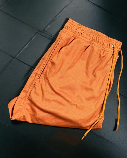 Orange Gym Shorts