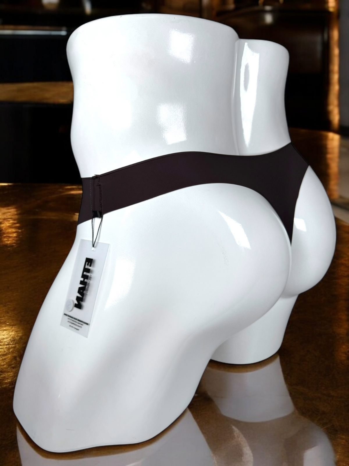 Ethereal Luxe Thong Dark Coffee | MEN UNDERWEAR | ETHAN UNDERWEAR | OUTFAIR | OUTFAIR