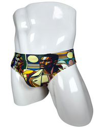 DECO TITANS BRIEFS - front view