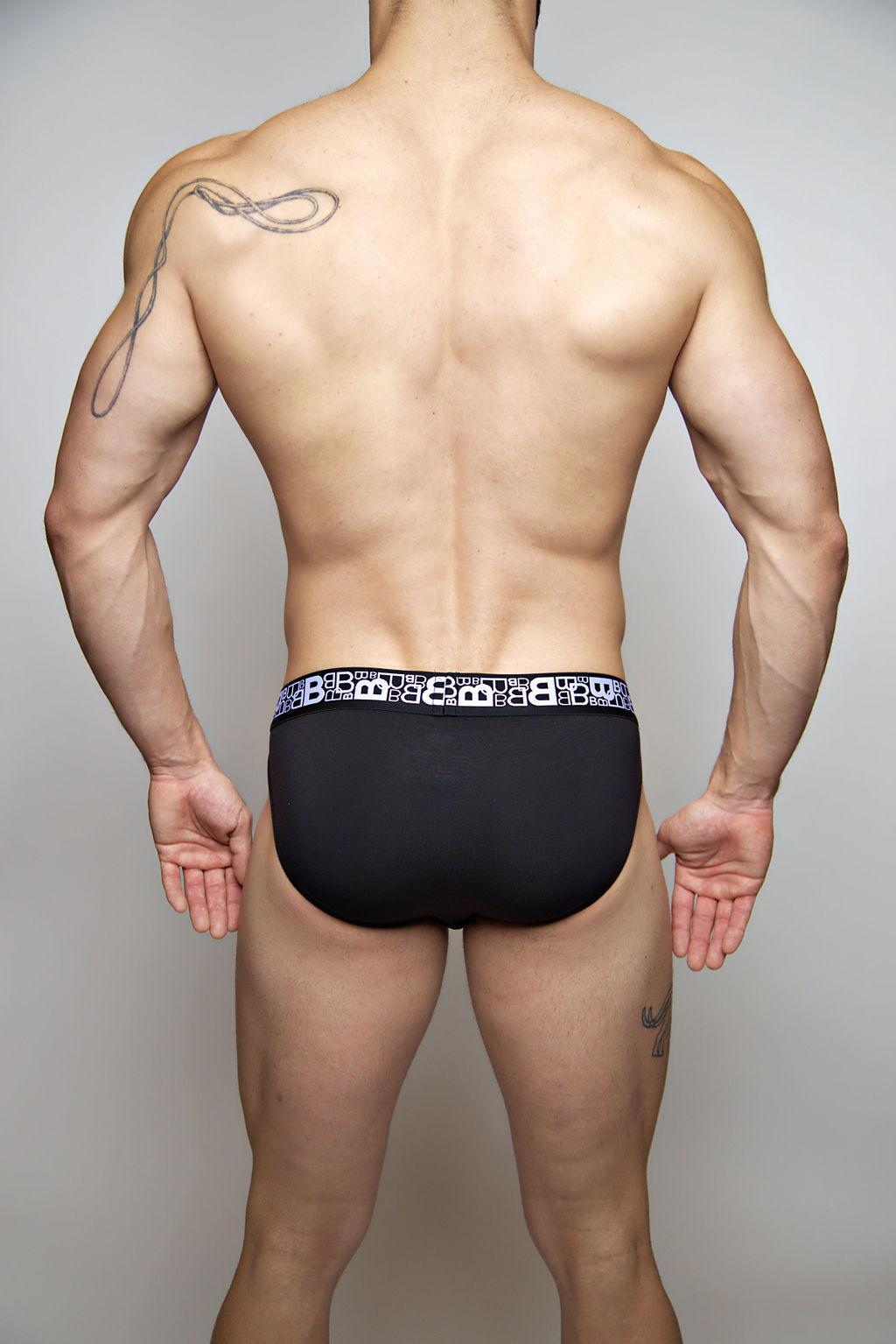B Logo Jock Brief - view 3