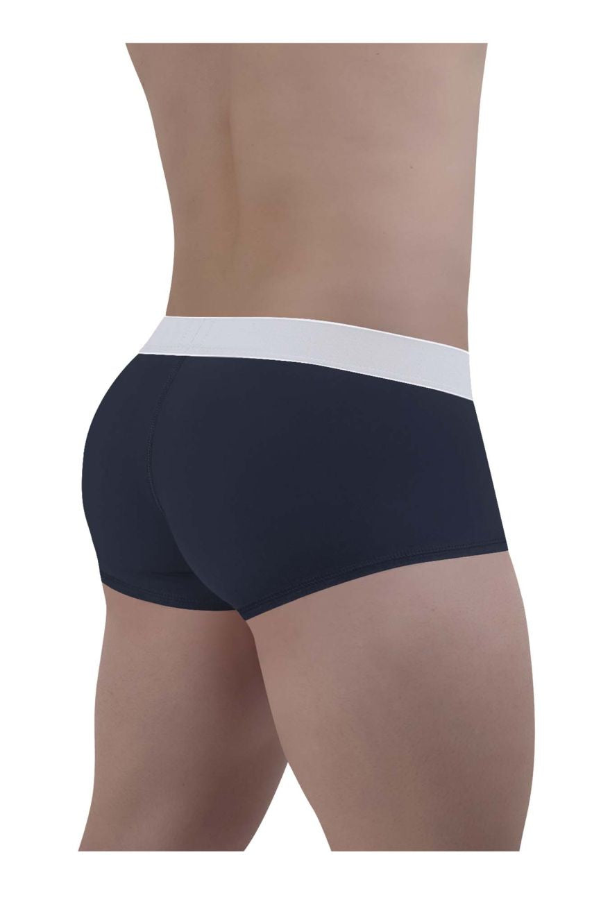 ErgoWear Men's Underwear EW1472 MAX COTTON Trunks Color Navy Blue