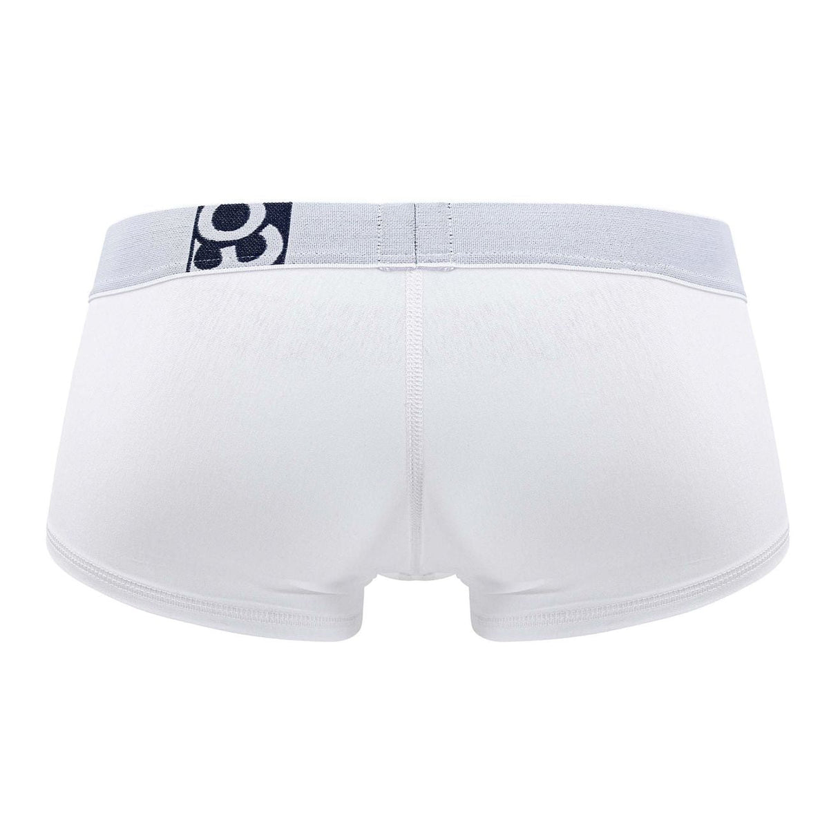 ErgoWear Men's Underwear EW1476 MAX COTTON Trunks Color White