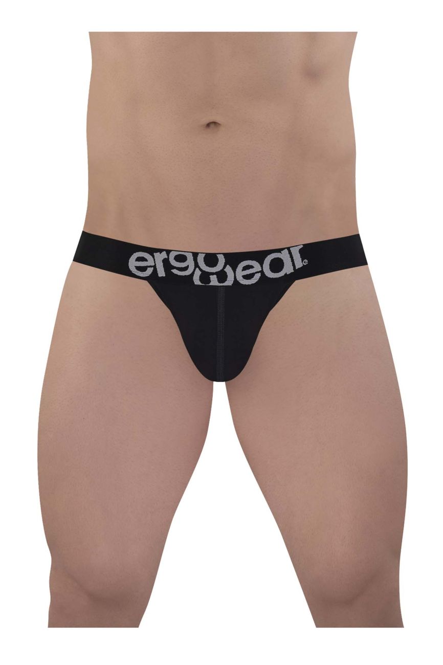 ErgoWear Men's Underwear EW1483 MAX COTTON Bikini Color Black