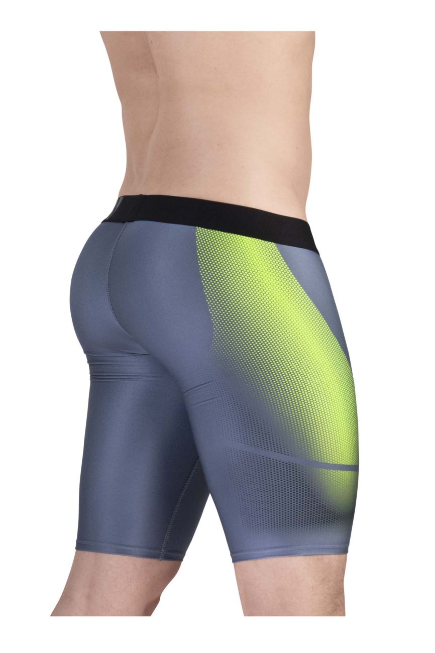 ErgoWear Men's active and swimwear EW1603 MAX SE Athletic Shorts Color Gray-Green