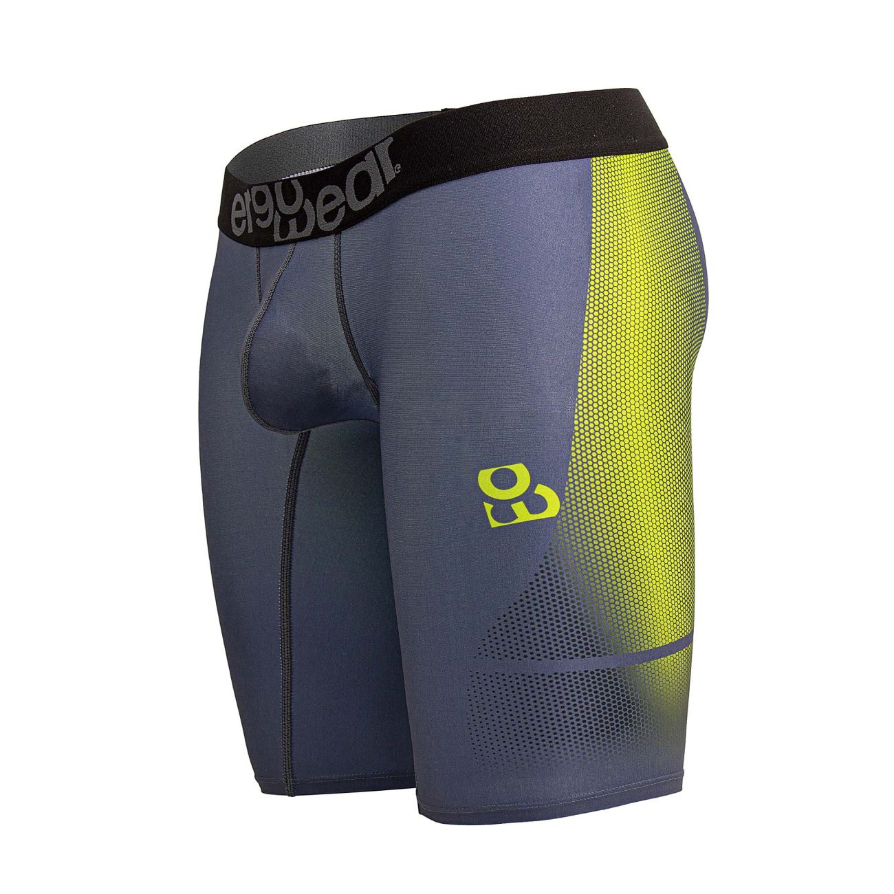 ErgoWear Men's active and swimwear EW1603 MAX SE Athletic Shorts Color Gray-Green