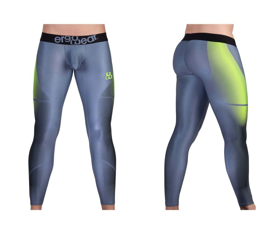 ErgoWear Men's active and swimwear EW1604 MAX SE Athletic Pants Color Gray-Green