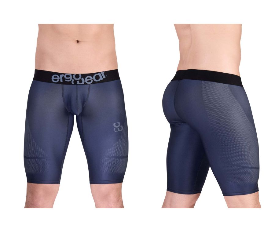 ErgoWear Men's active and swimwear EW1607 MAX SE Athletic Shorts Color Dark Blue