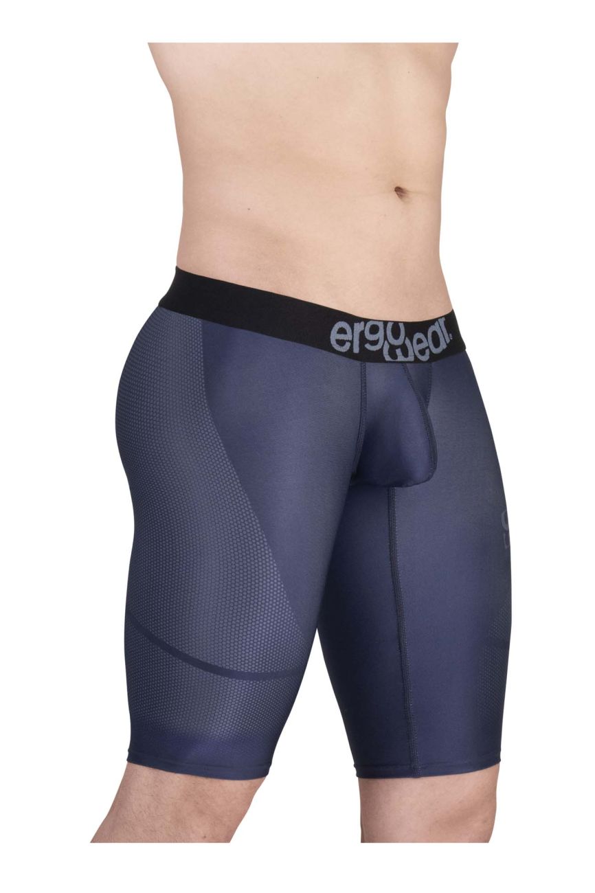 ErgoWear Men's active and swimwear EW1607 MAX SE Athletic Shorts Color Dark Blue