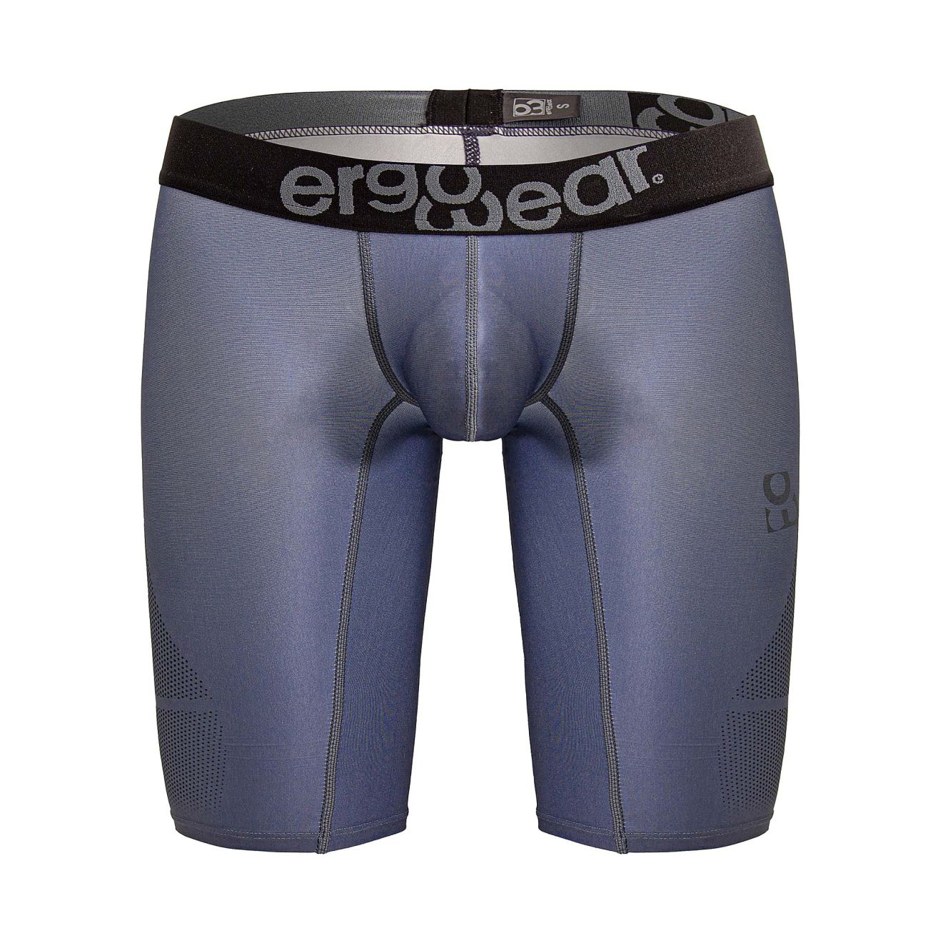 ErgoWear Men's active and swimwear EW1609 MAX SE Athletic Shorts Color Gray-Black