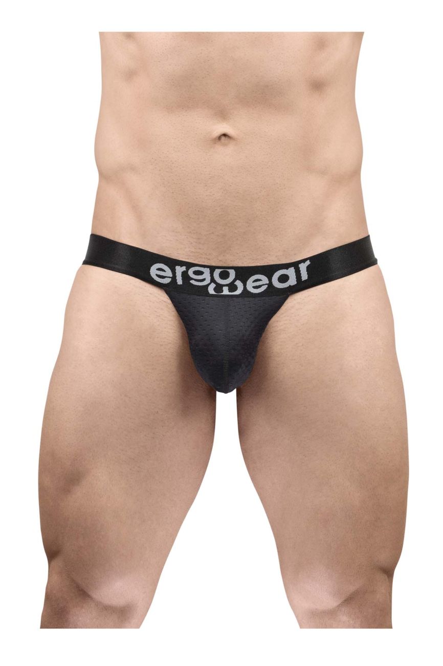 ErgoWear Men's Underwear EW1687 MAX FLOW G-String Color Black