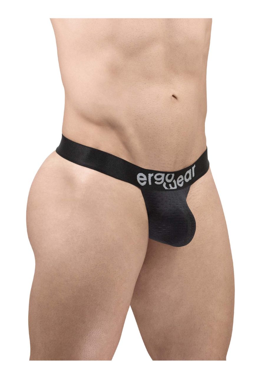 ErgoWear Men's Underwear EW1687 MAX FLOW G-String Color Black