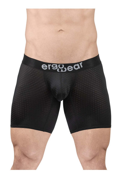 ErgoWear Men's Underwear EW1690 MAX FLOW Boxer Briefs Color Black
